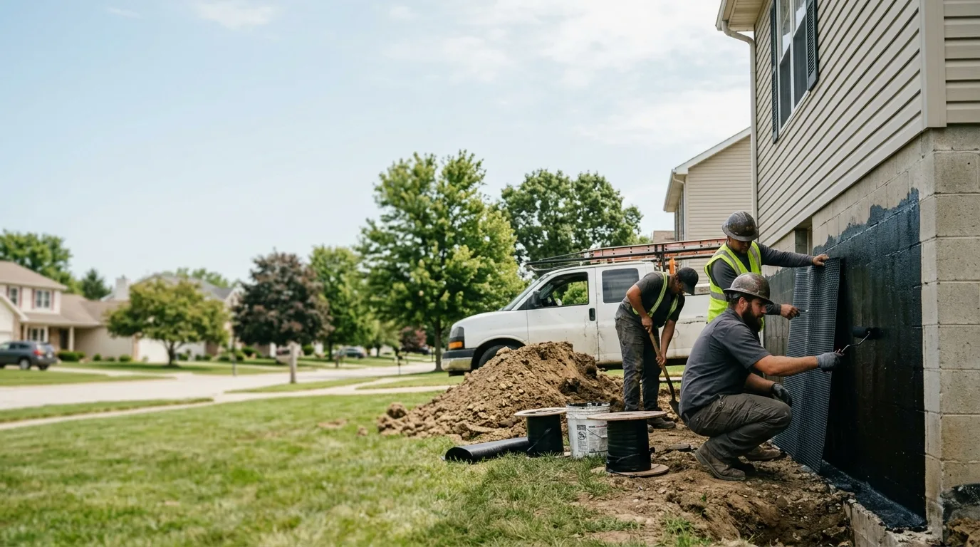 Basement Waterproofing in Hartford, OH near me